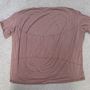 Lululemon pinkish brown tee